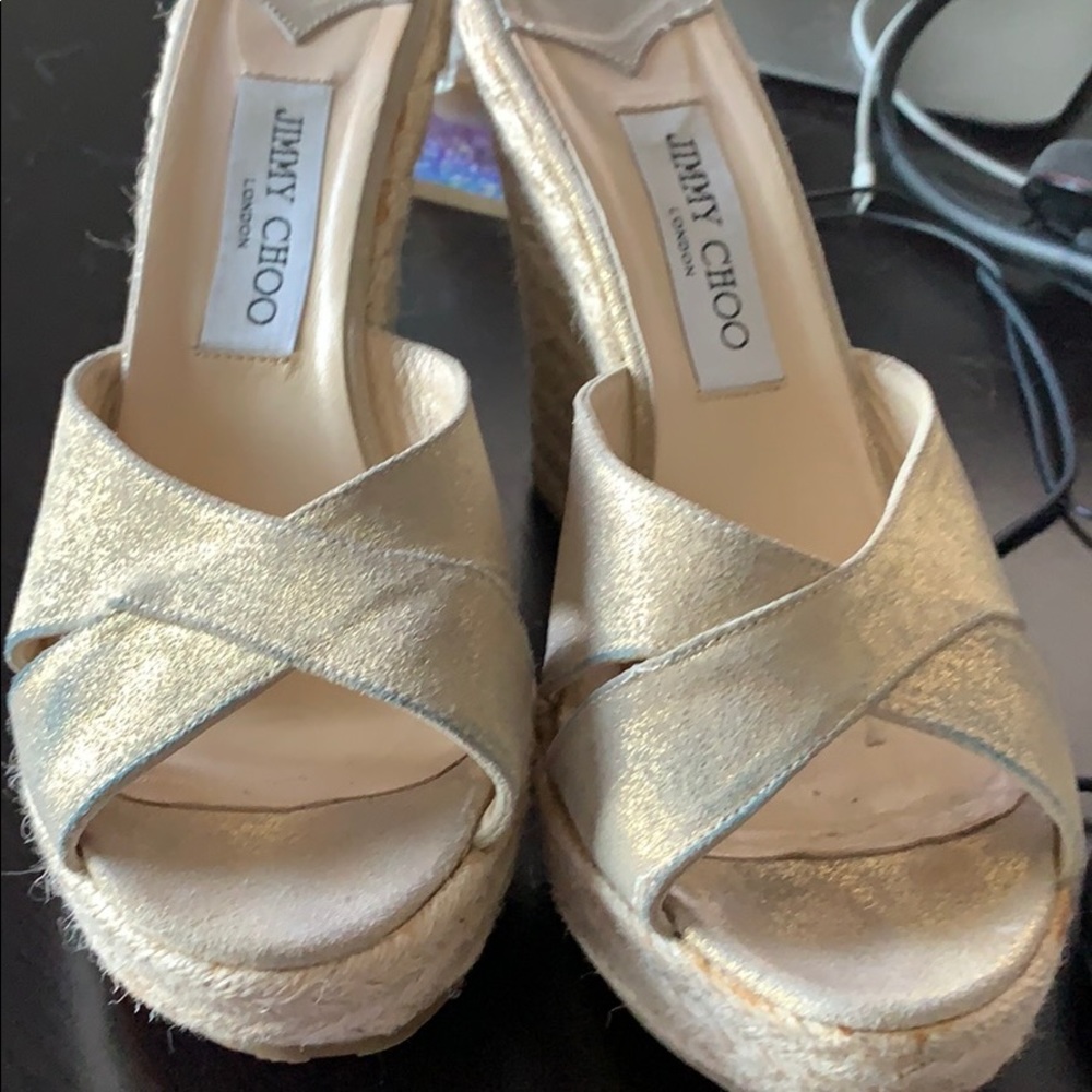 Jimmy Choo Wedge Sandals
